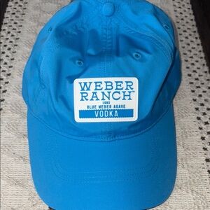 Weber Ranch Blue Weber Agave Turquoise Baseball Cap - NWOT